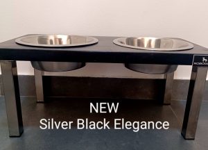 HRANILICA SILVER BLACK ELEGANCE